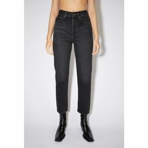 ACNE STUDIOS 1995 Slim Straight Denim Jeans in Vintage Black - Sz 26/32